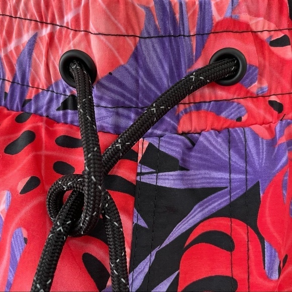 Mens 2X Tropical Swim Trunks - Picture 5 of 9